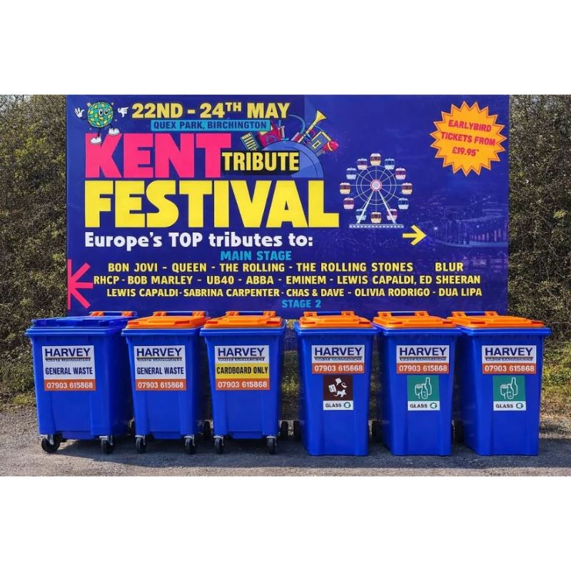 Image representing Kent Tribute Festival Sponsors 2026! from Harvey Waste